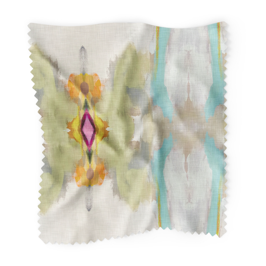 Sundance White Throw Pillow fabric swatch