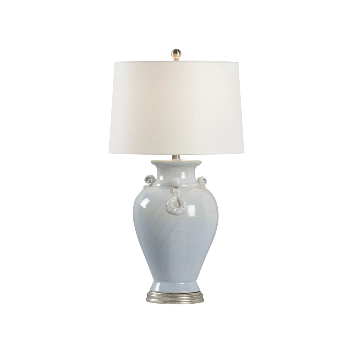 Fabiano Table Lamp - Cloud Blue by Vietri