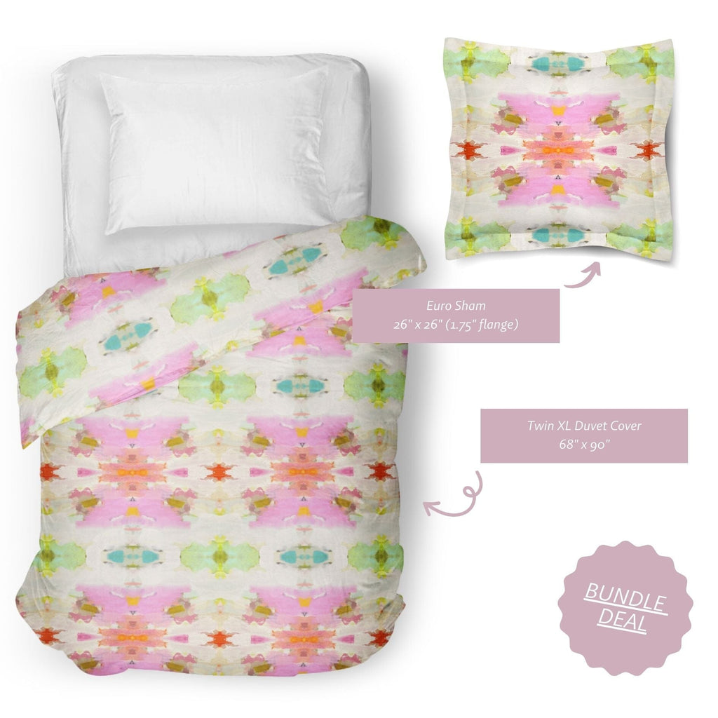 Giverny Dorm Bedding Set features