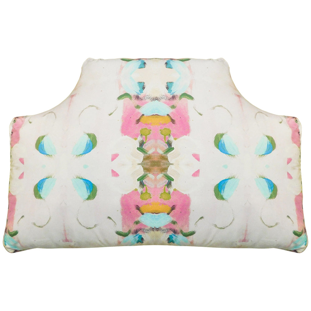 The Headboard Pillow® - Monet&#39;s Garden Pink Twin XL