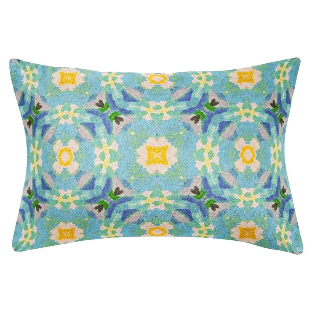 Chelsea Blue Throw Pillow 14"x20" lumbar