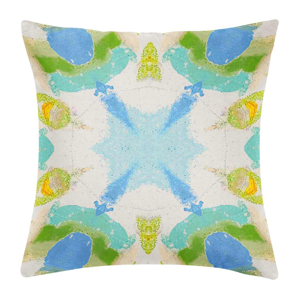 Hyacinth Azul Throw Pillow 22&quot; square