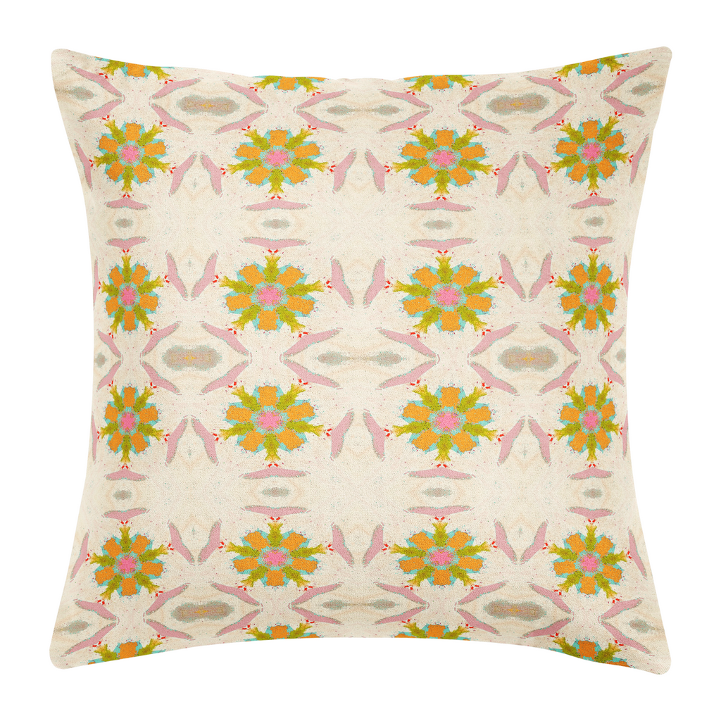 Pink Street Throw Pillow