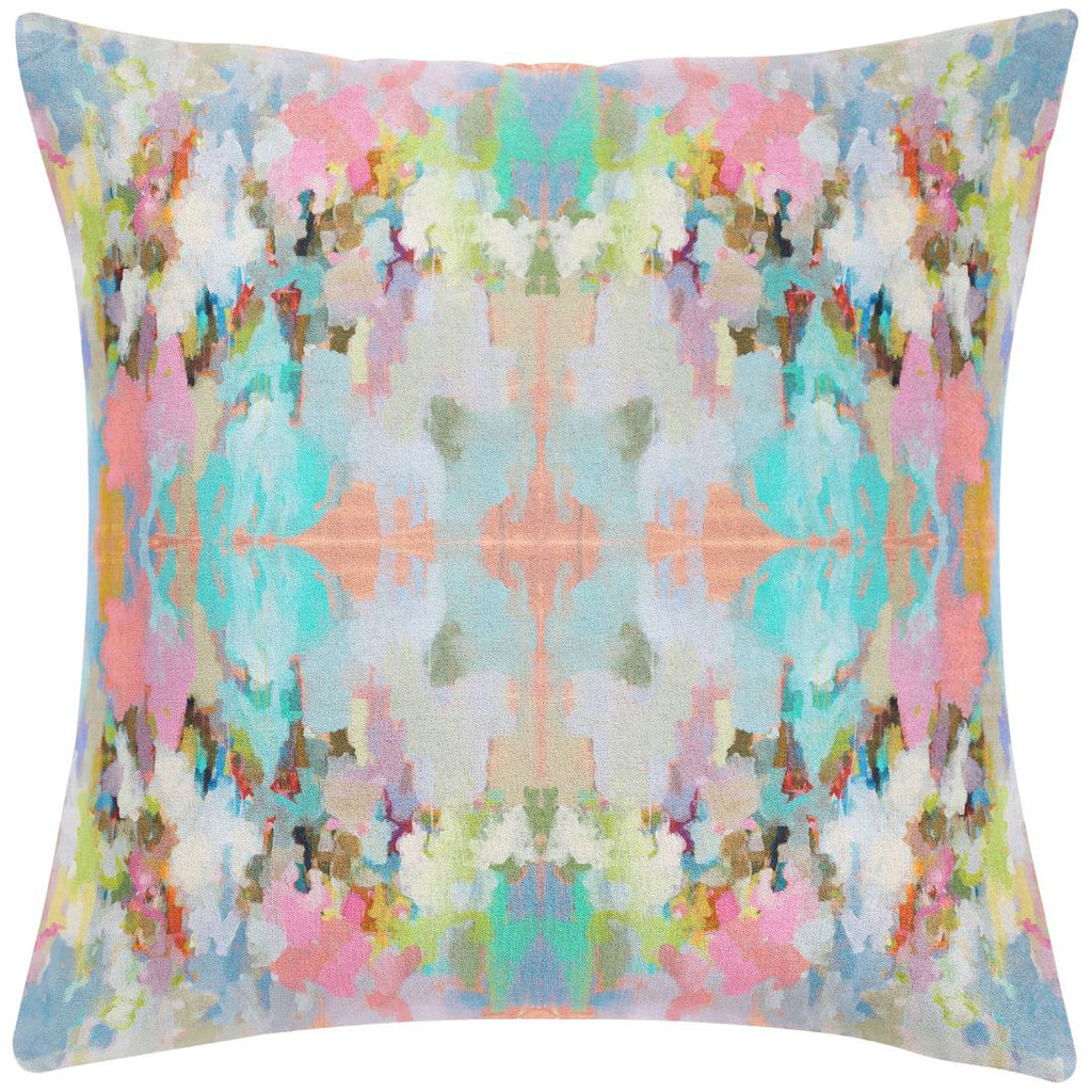 Brooks Avenue linen pillow inspired by original art from Laura Park Designs 26" square