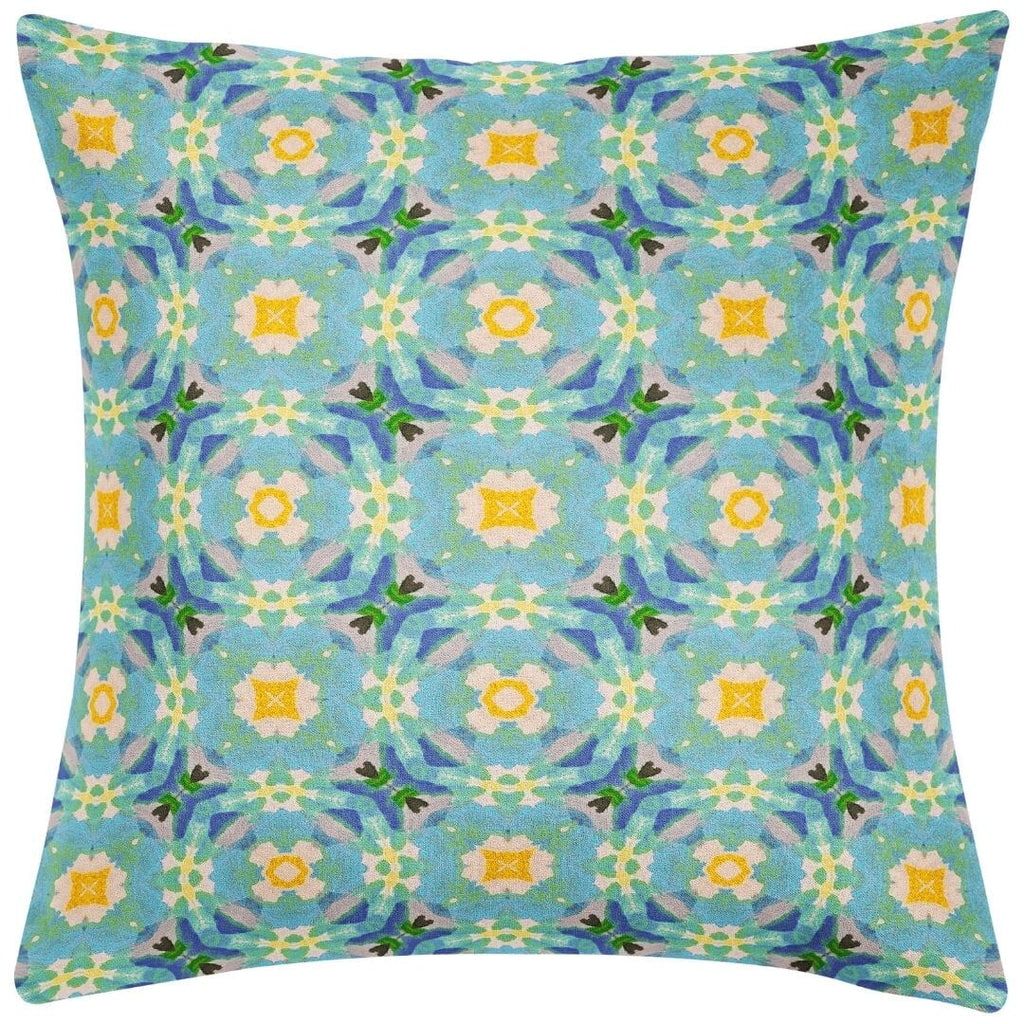 Chelsea Blue Throw Pillow 26"