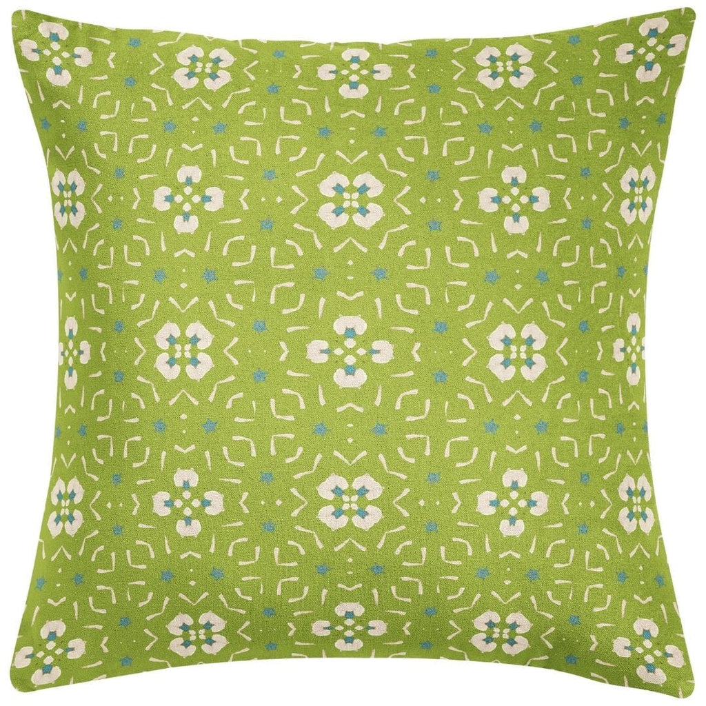 Dorset Garden Green Throw Pillow