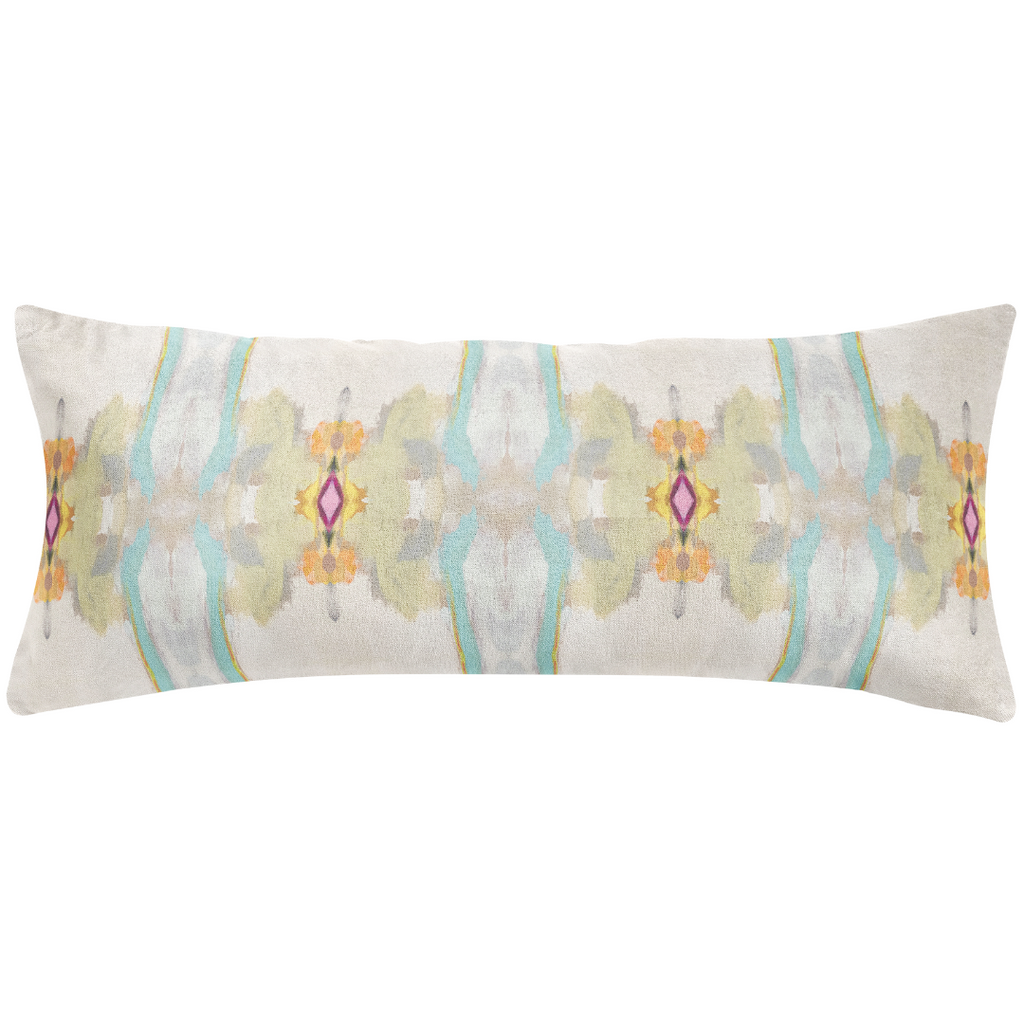 Sundance White Throw Pillow bolster size