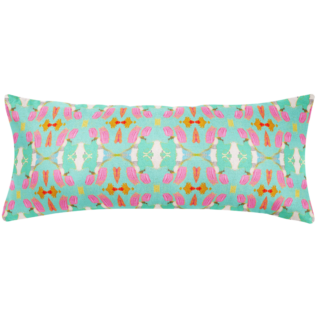 Birds of Paradise Throw Pillow 14" x 36" bolster