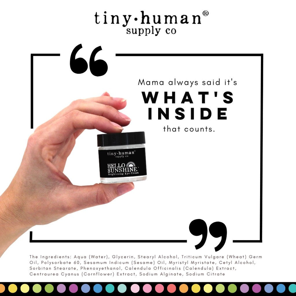 Hello Sunshine Brightening Eye Cream ingredients