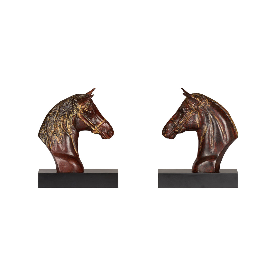 Horse Head Bookends (Pair)