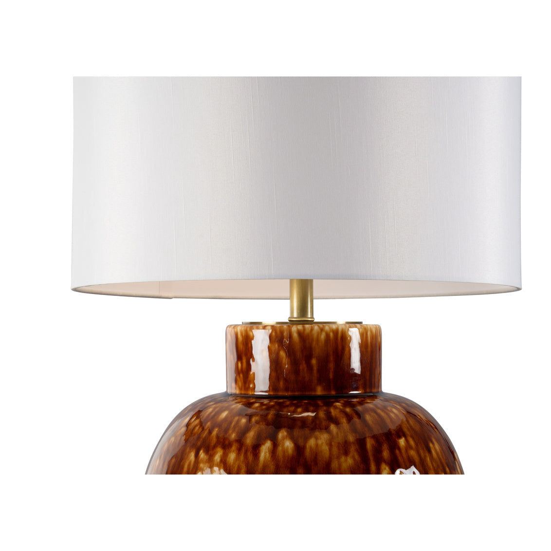 Jennifer Tortoise Table Lamp finish detail