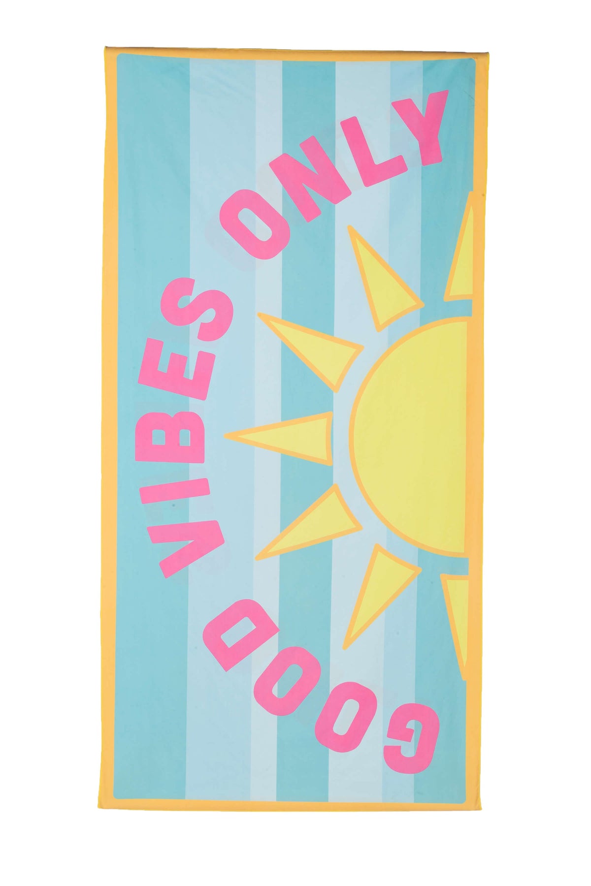 Good Vibes Only Quick Dry Beach Towel
