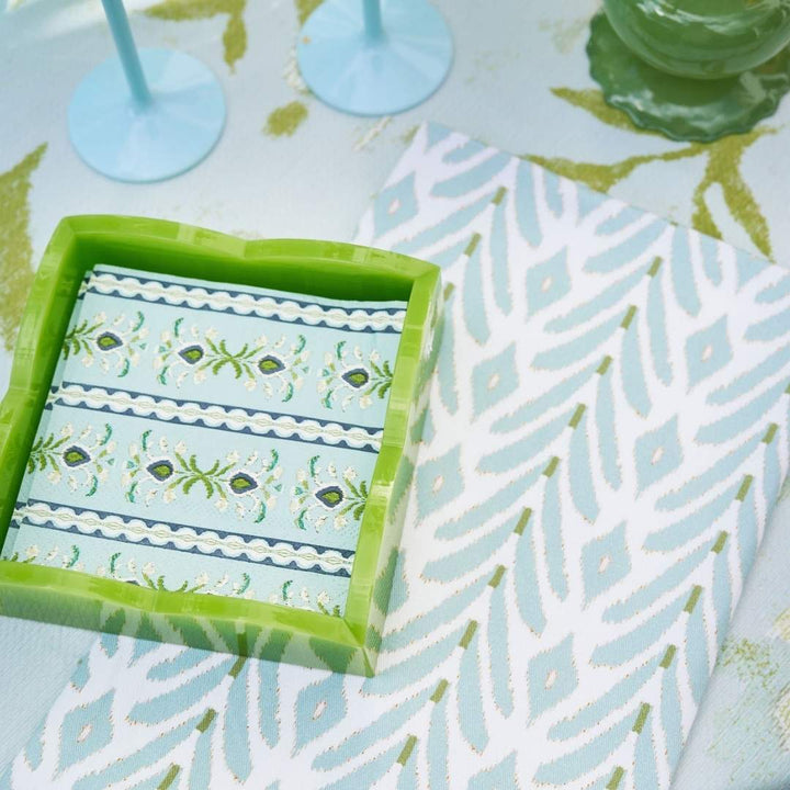 Petite Frond Blue Tea Towel for a subtle pattern and soft color