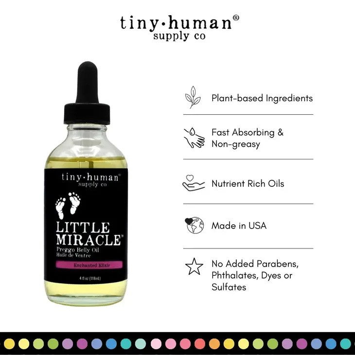 Little Miracle Belly Oil natural elements