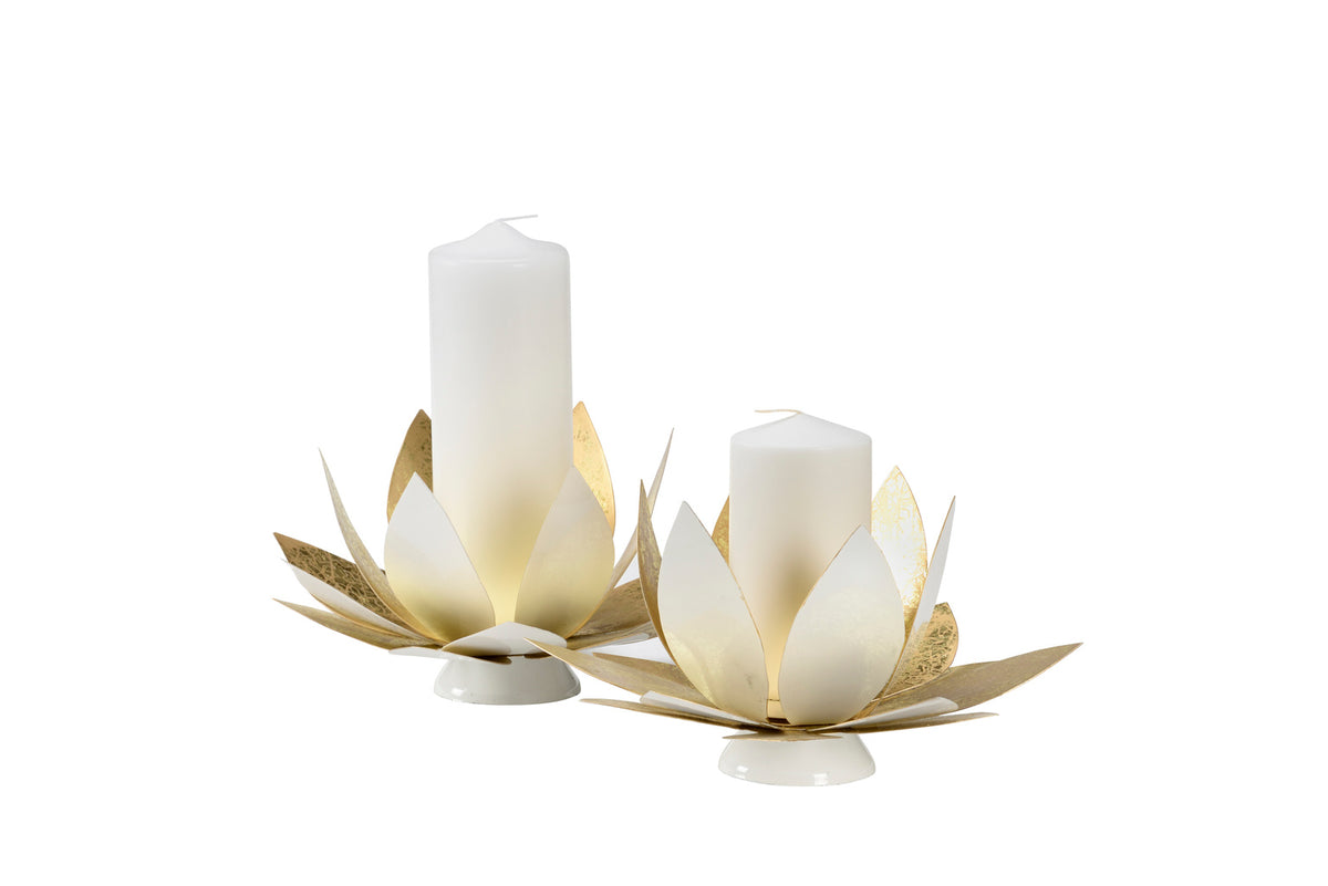 Lotus Candleholders