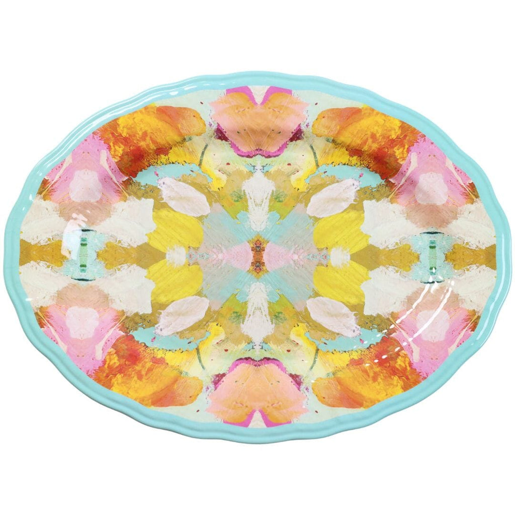Marigold Melamine Platter is lighweight and shatterproof