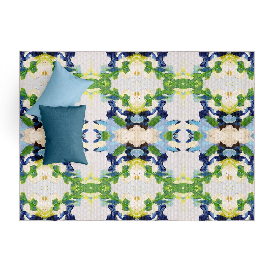 Snow Garden Floor Mat