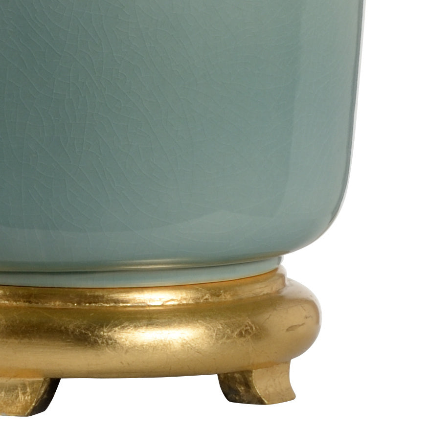 Olsen Table Lamp - Sea Mist ceramic/porcelain body
