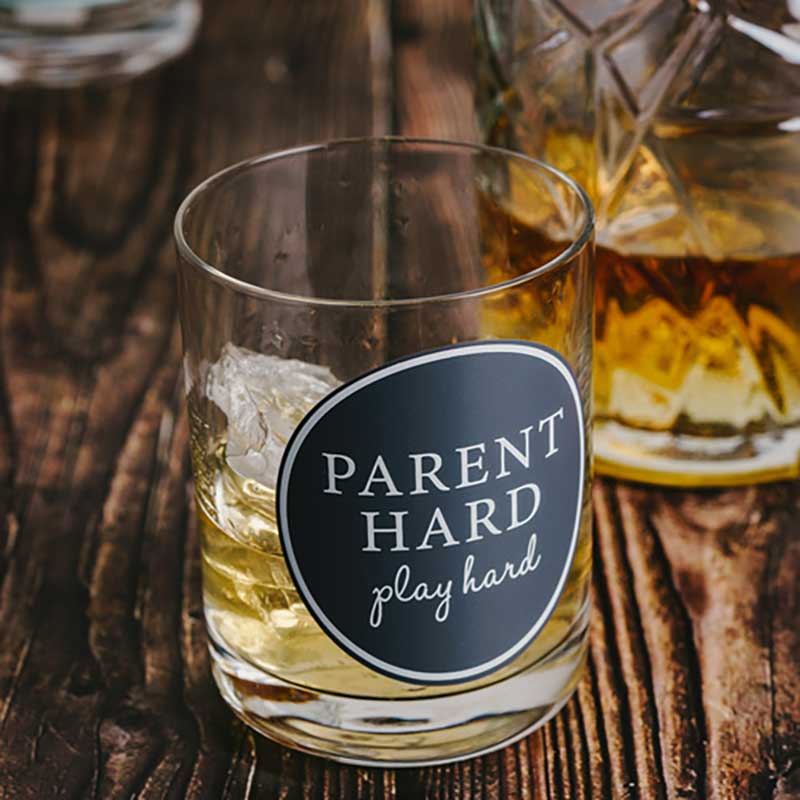 Parent Hard 11 oz Rocks Glass
