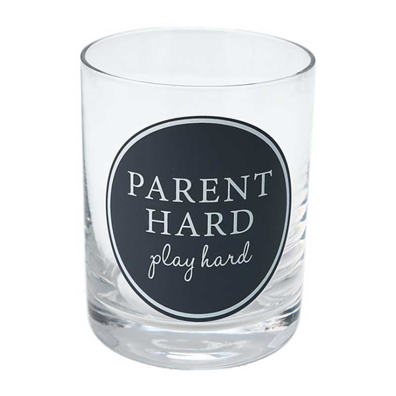 Parent Hard 11 oz Rocks Glass empty