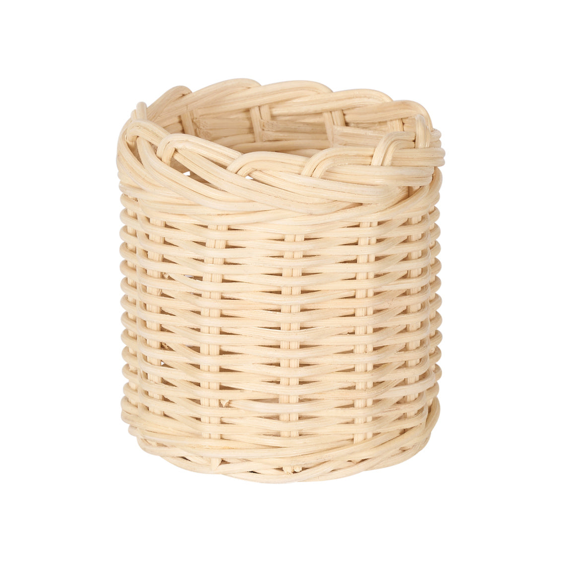 Rattan Plant Holder brings a taste of the tropics to your indoor plant arrangement