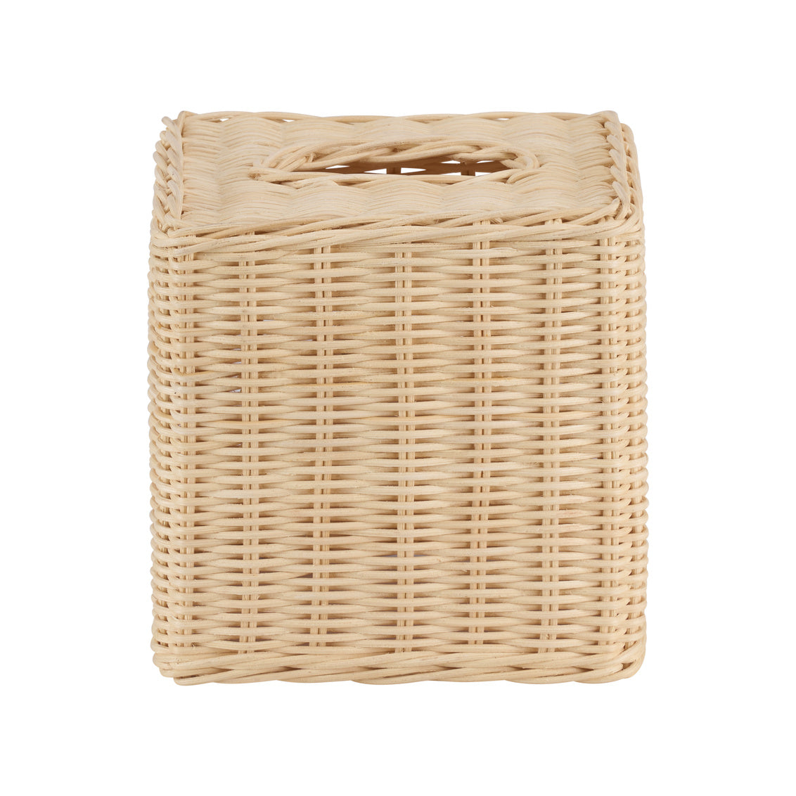 Rattan Tissue Box Cover