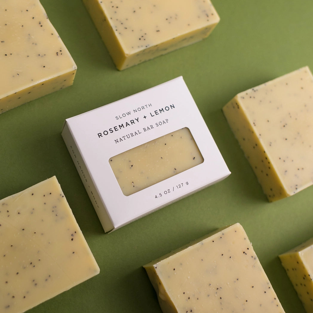 Rosemary + Lemon Natural Bar Soap