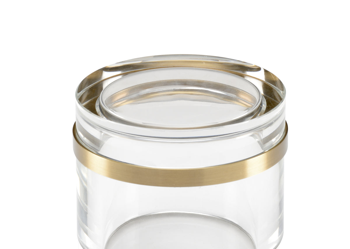 Round Crystal Jewel Box