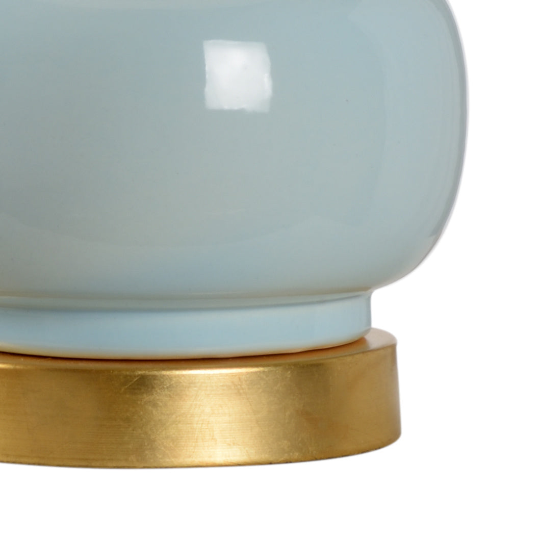 Sigird Lamp - Robin's Egg base detail