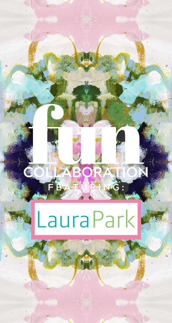 Fun accessories in collaboration with Laura Park Designs