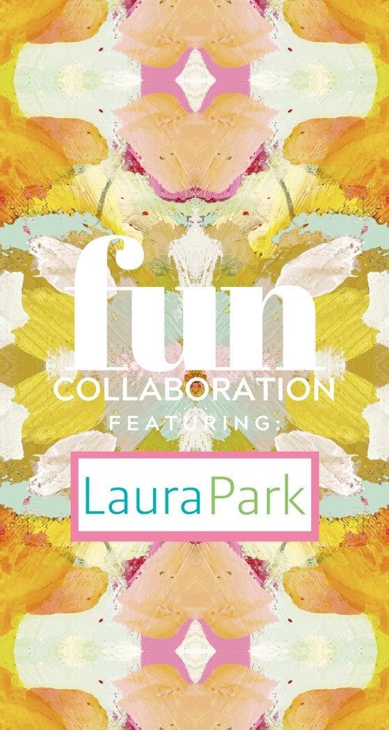 Fun accessories in collaboration with Laura Park Designs