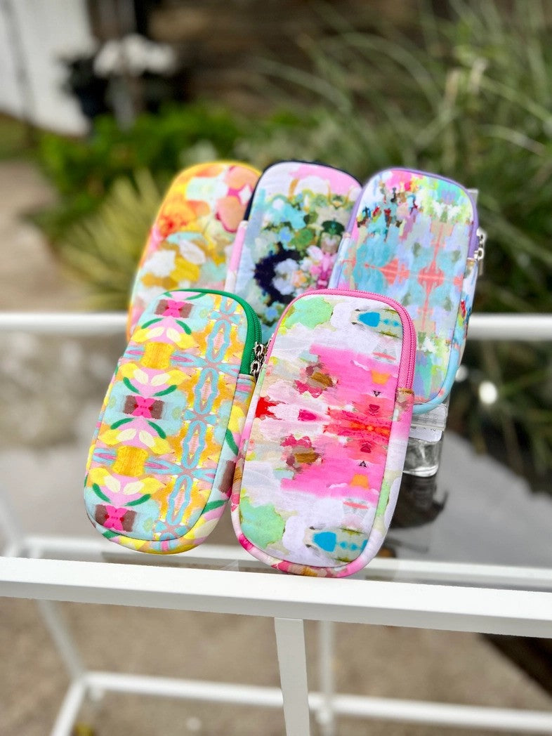 Sunglass cases in collaboration with Laura Park Designs