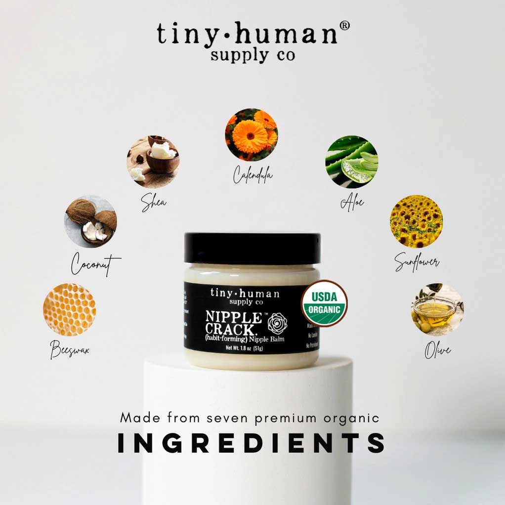 Nipple Crack Organic Nipple Cream ingredients