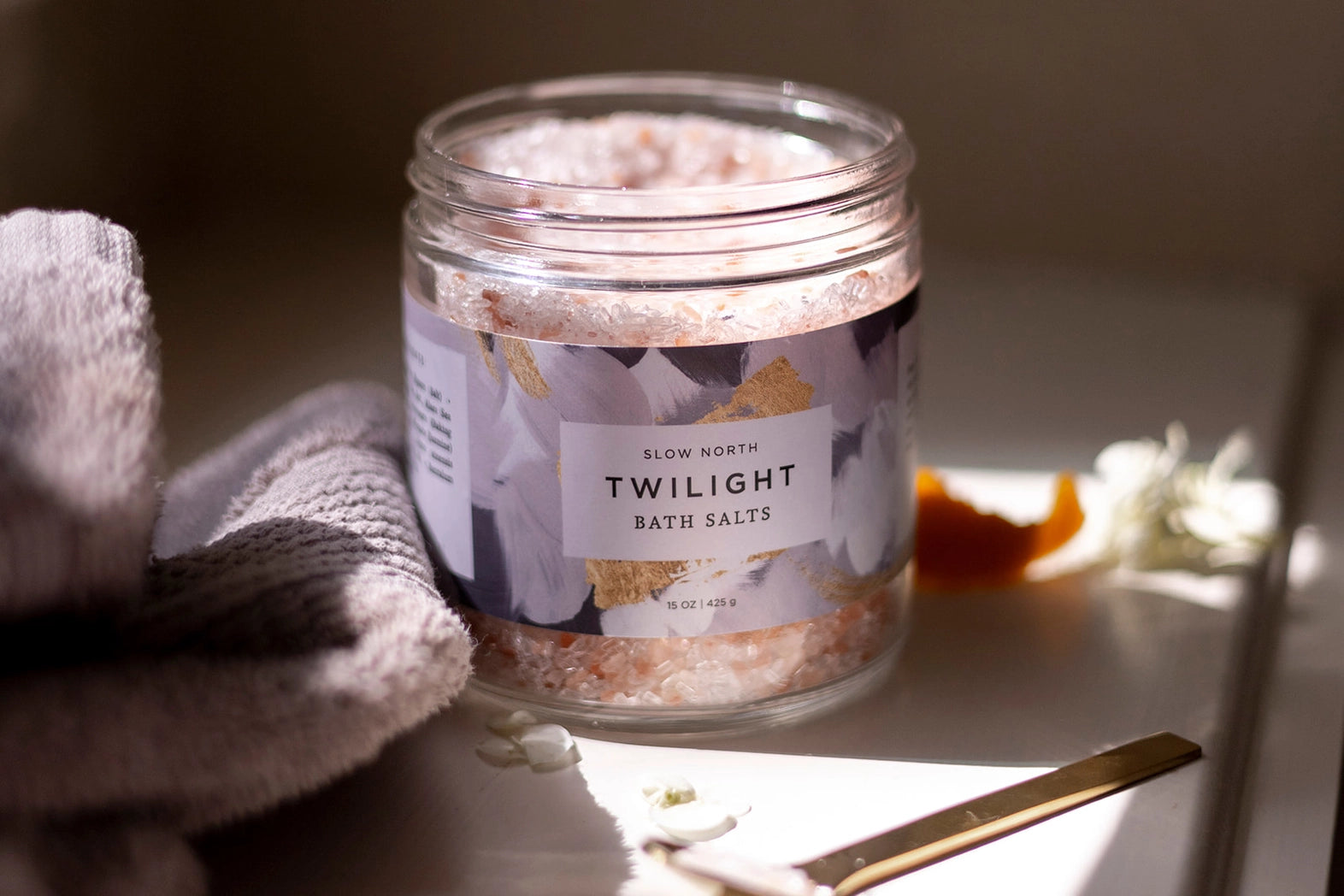 Twilight Bath Salt for a relaxing bath