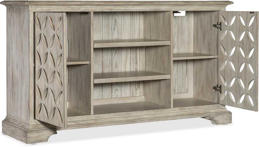 Underhill Entertainment Console shown with open doors