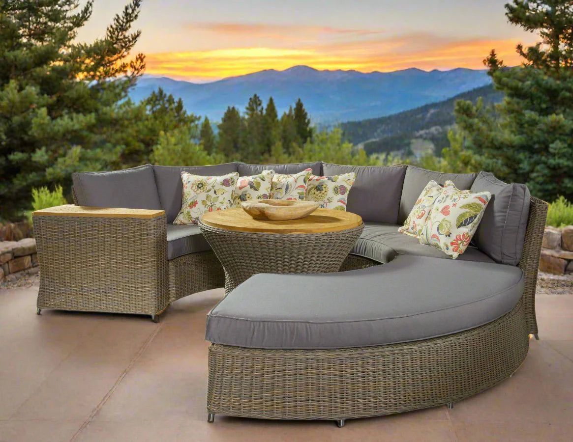 Barbados Outdoor Rounded Sofa