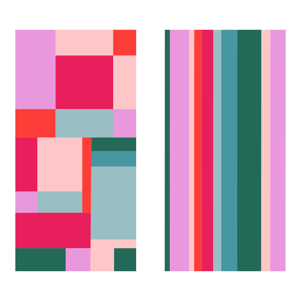 Color Block Quick Dry Beach Towel patterns