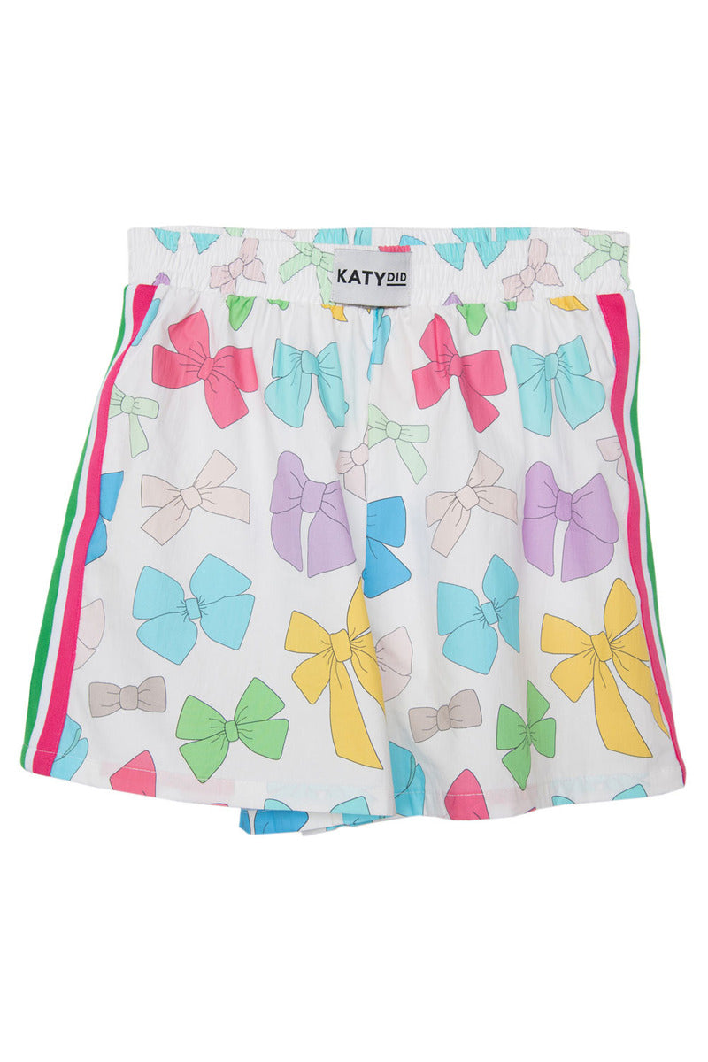 Multicolored Bows Women's Boxer Shorts