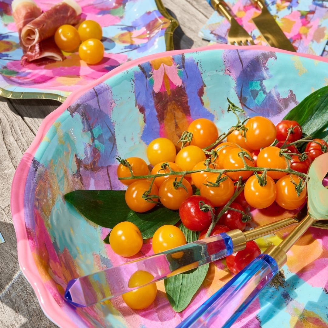 Antigua Smile Melamine Serving Bowl