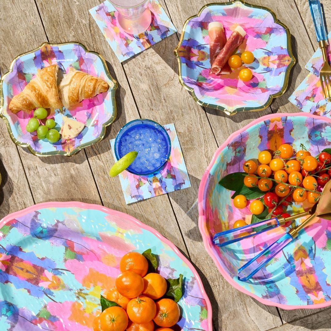 Antigua Smile Melamine Serving Bowl