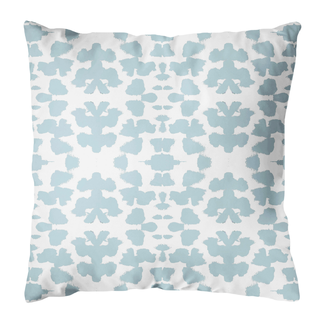 Chintz Mist Outdoor Pillow