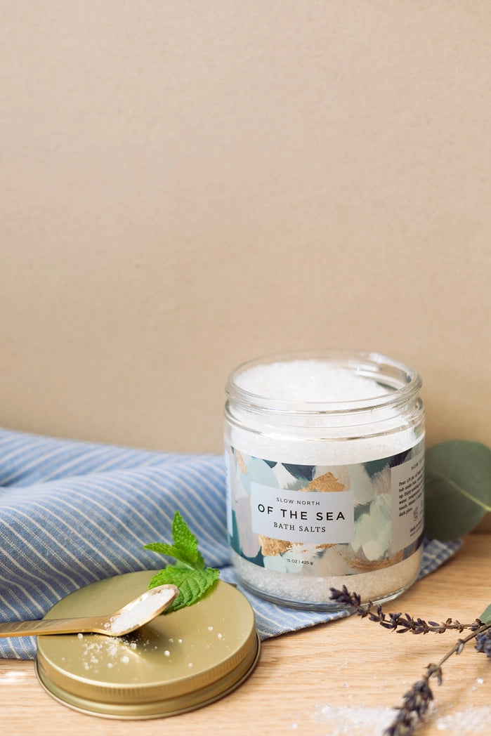 of the Sea Bath Salt with lavender and peppermint