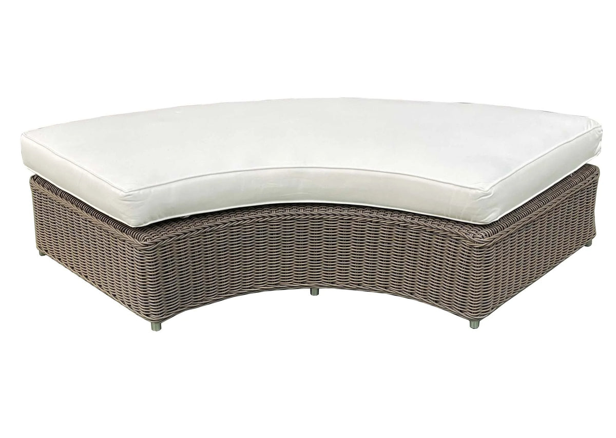 Barbados Outdoor Rounded Bench