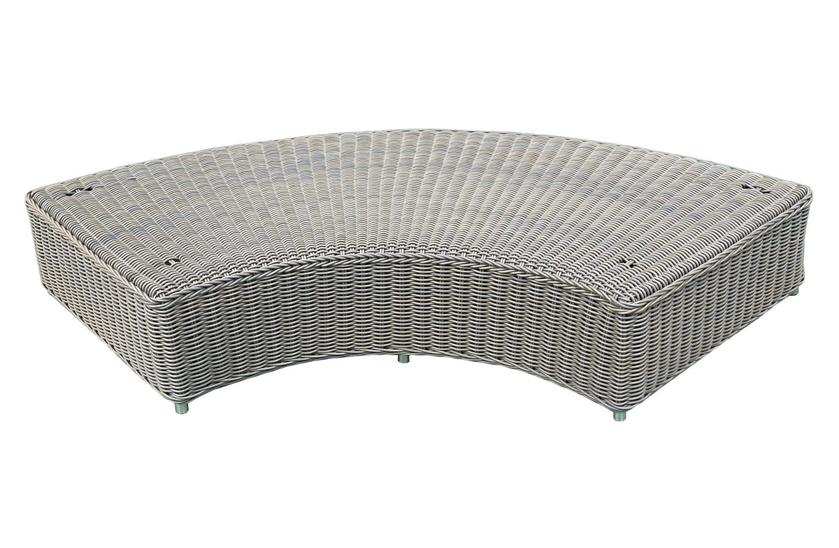 Barbados Outdoor Rounded Bench base