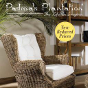 Padmas Plantation lifestyle image of wicker chair