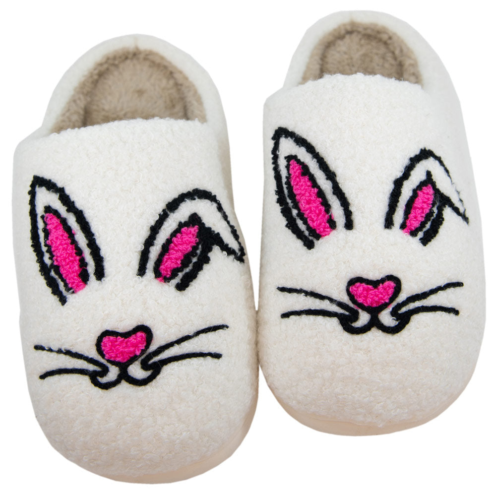 Bunny Face House Slippers