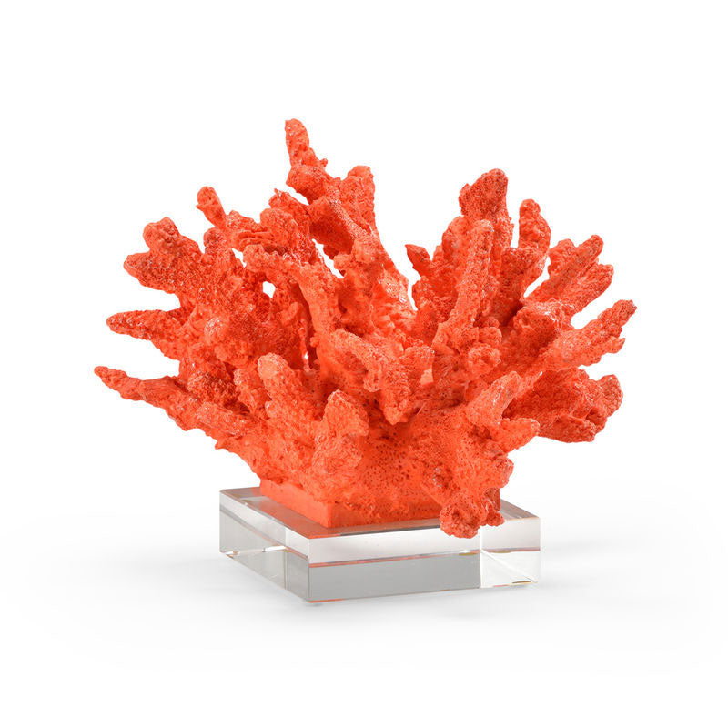 Coral is composite in red coral finish