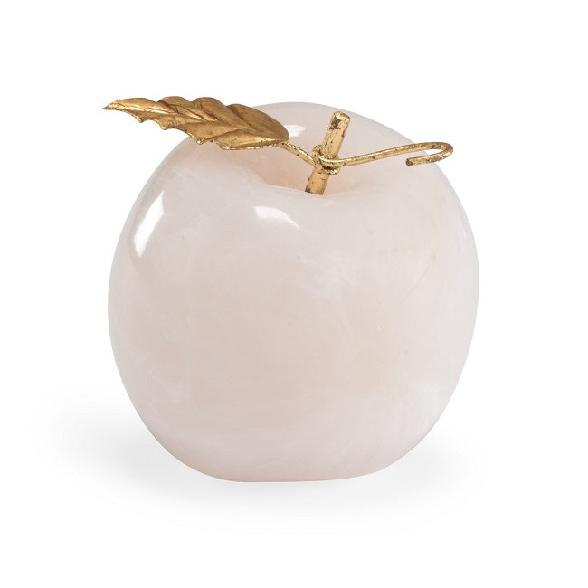 Ceramic Apple with Gold Trim