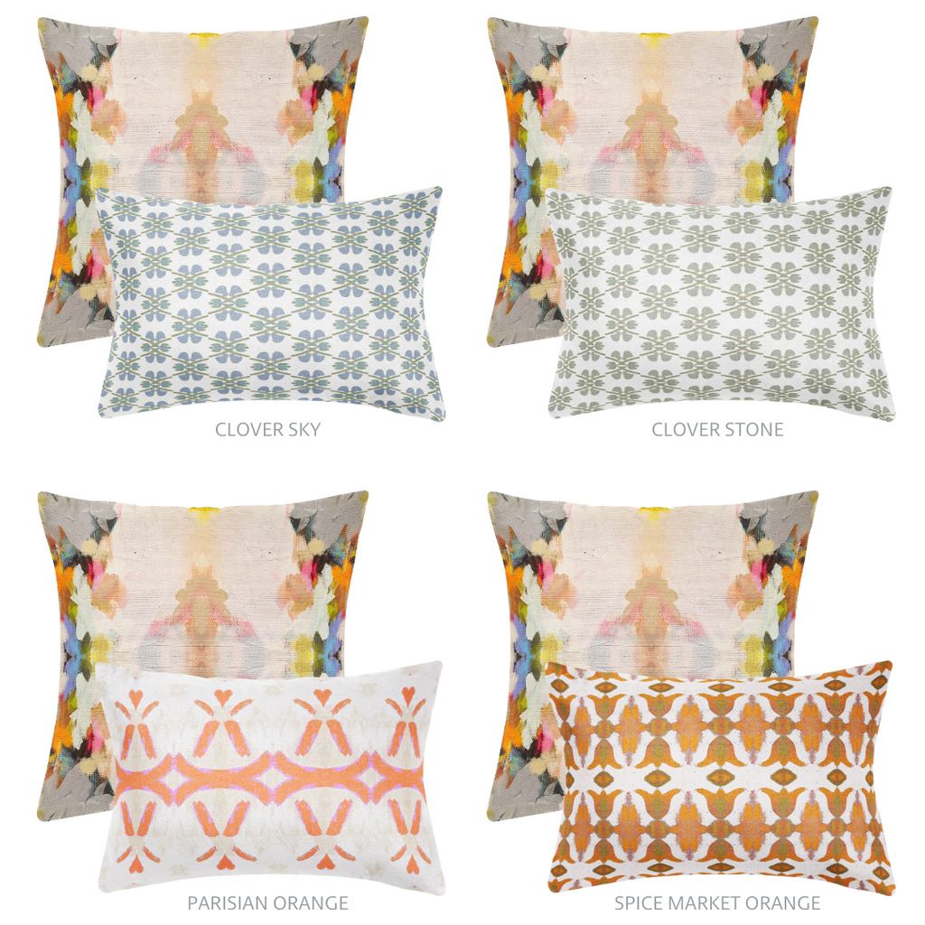 Southern Charm Indoor Throw Pillow pairs with so many complementary patterns