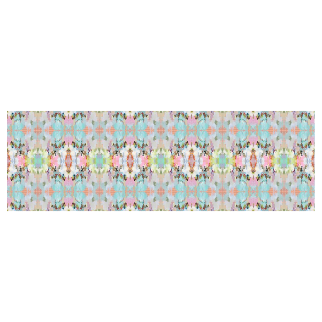 Brooks Avenue floor mat in vivid colors and design from Laura Park Designs 2.5'x8'